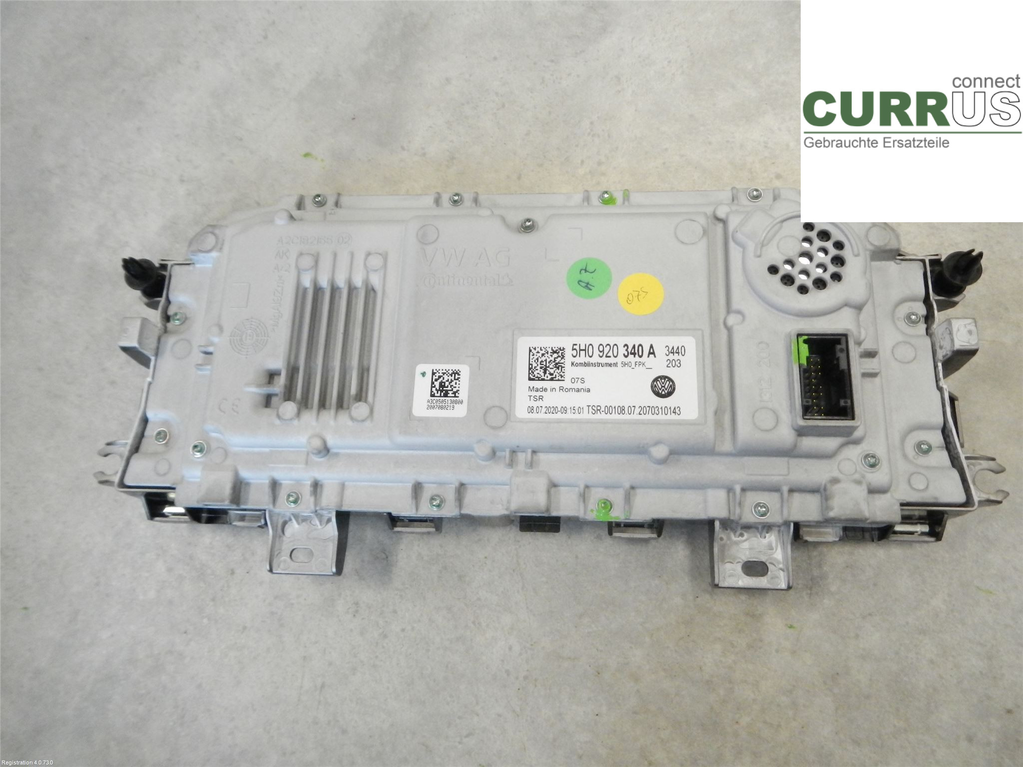 VW GOLF/E-GOLF VIII  20- Instrumentkam 5H0920340A 1.5L DPCA