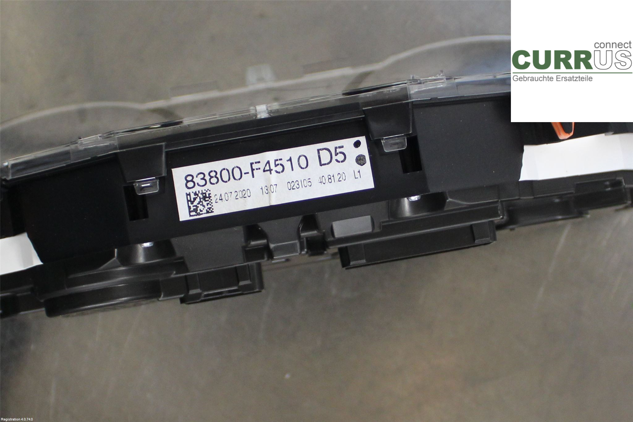 TOYOTA C-HR 16-23 Instrumentenkombination 83800-F4510 2.0L M20A-FXS