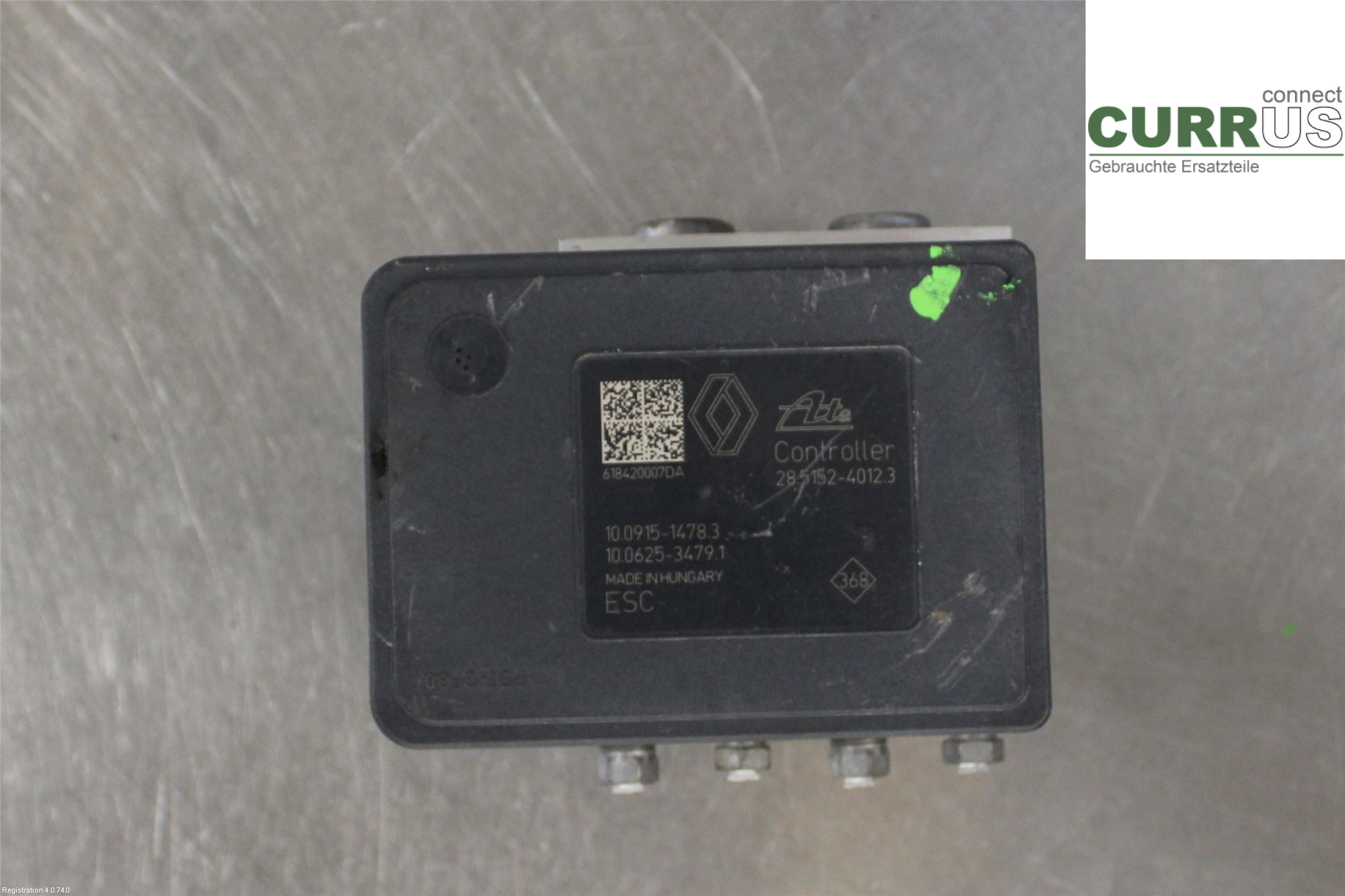 NISSAN NV300  16- ABS Hydraulic unit 4760000Q2E 1.6L R9M