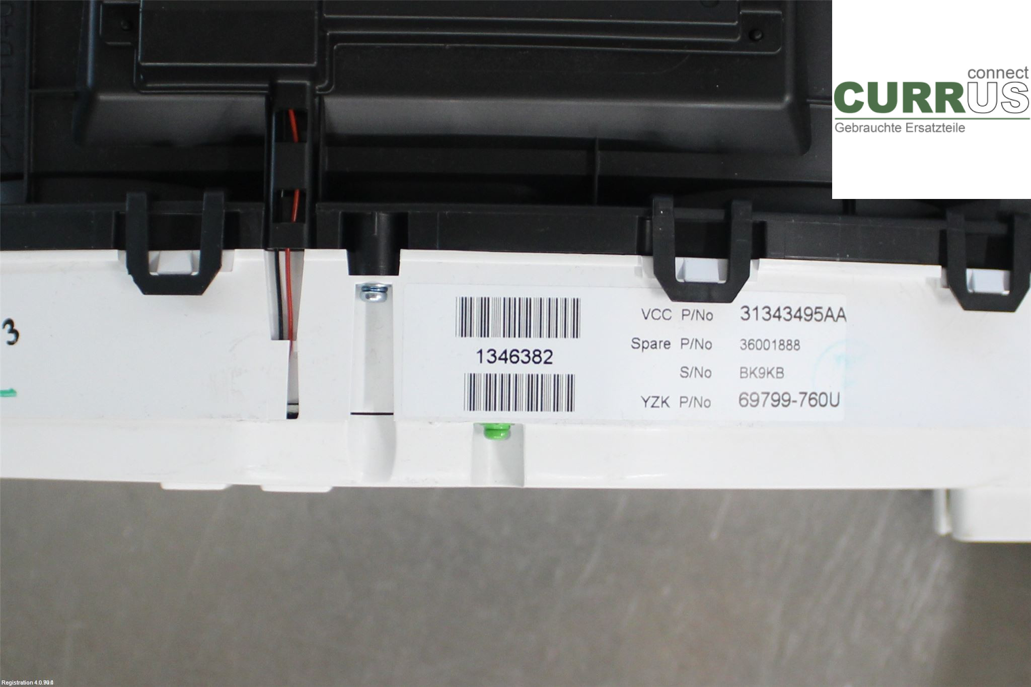 VOLVO V60  11-13 Instrumentkam 36001888 2.4L D5244T15