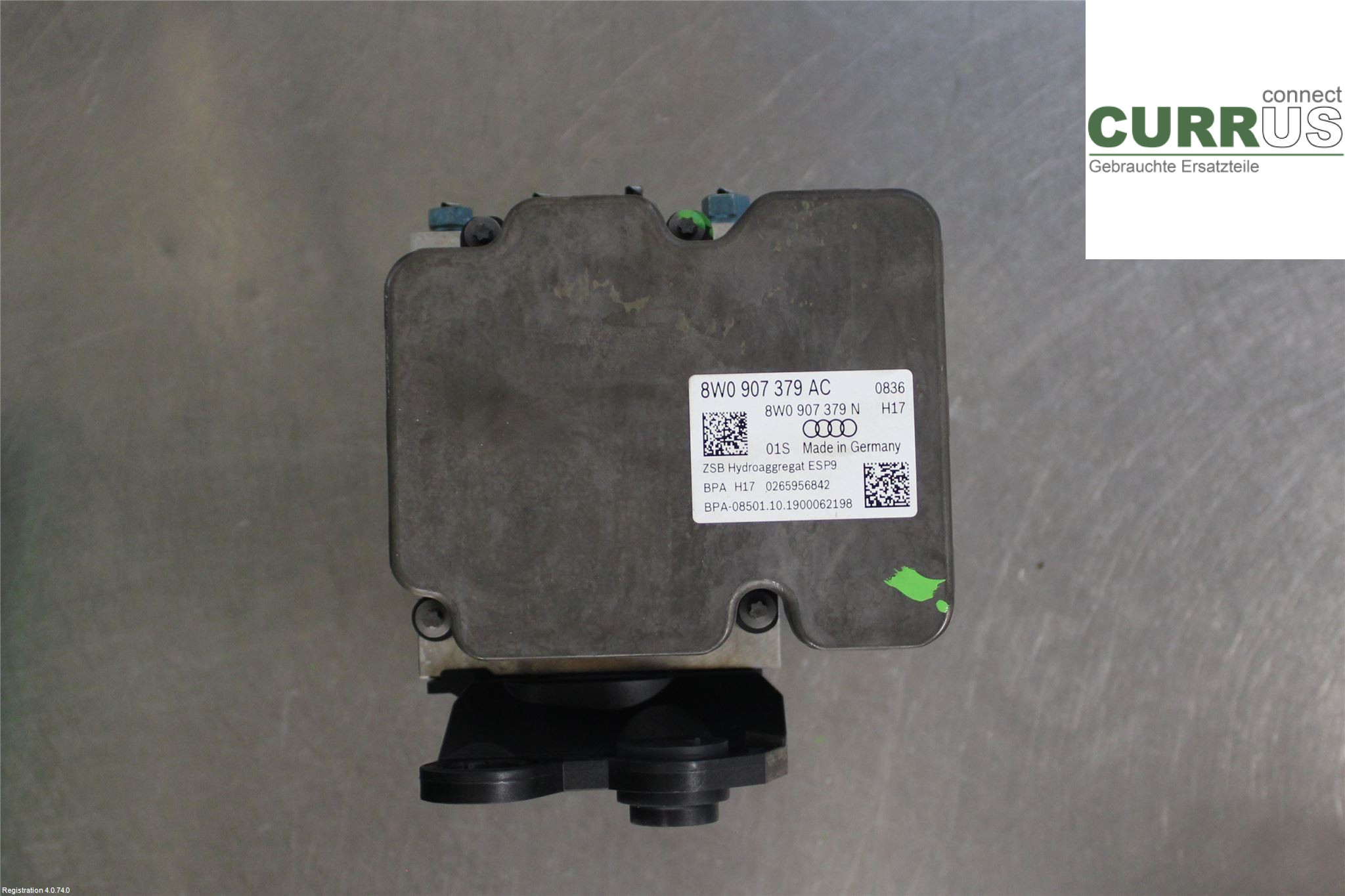 AUDI A4/S4 B9 20- ABS Hydraulic unit 8W0614517AGBEF 2.0L DETA