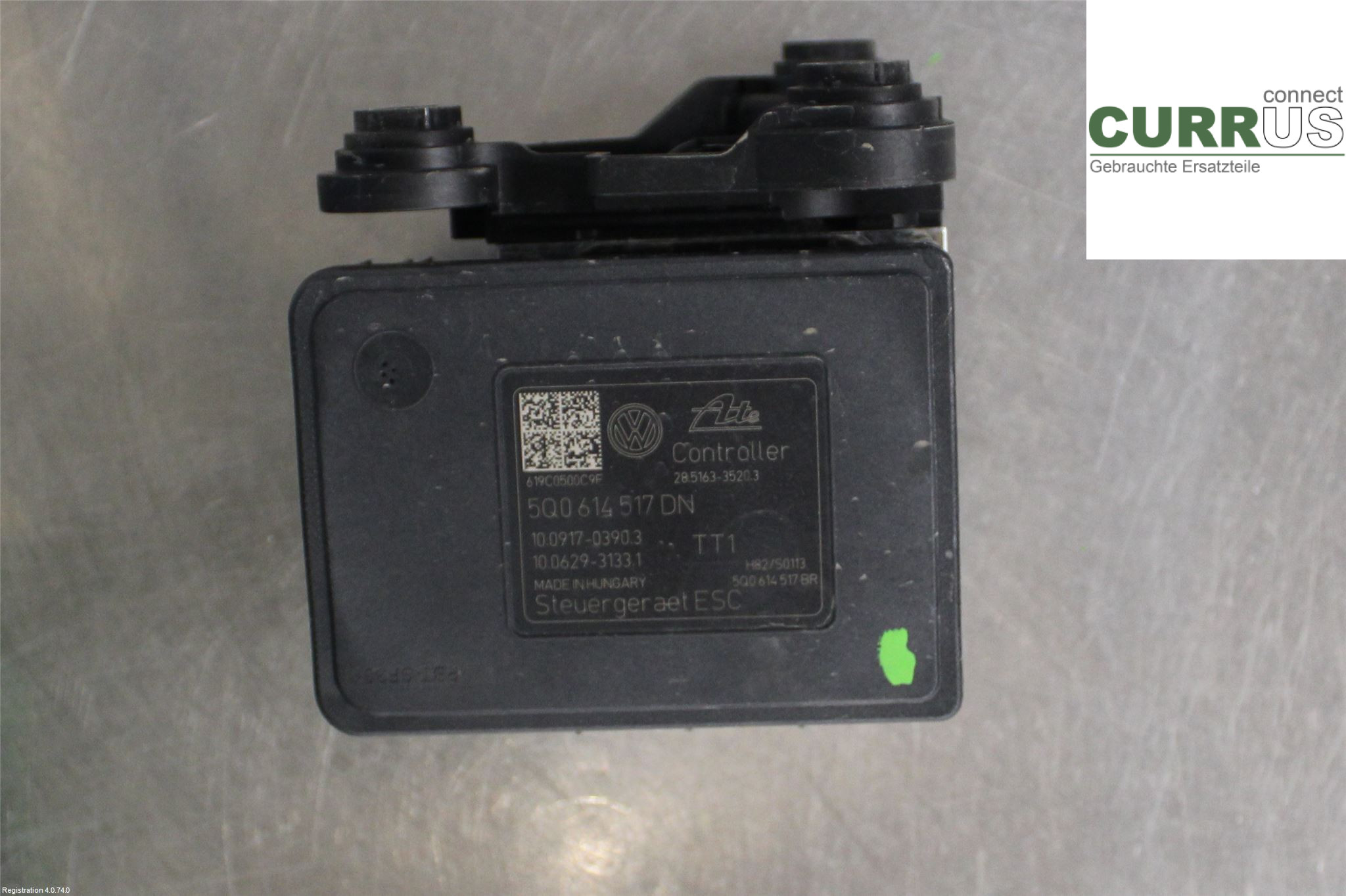 VW PASSAT  15-19 ABS Hydraulic unit 5Q0614517DNBEF 2.0L DFHA