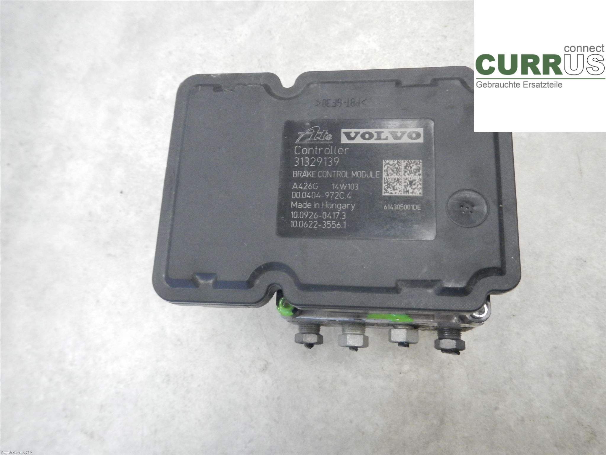 VOLVO V70    14-16 ABS Hydraulic unit 31400545 2.0L D4204T5