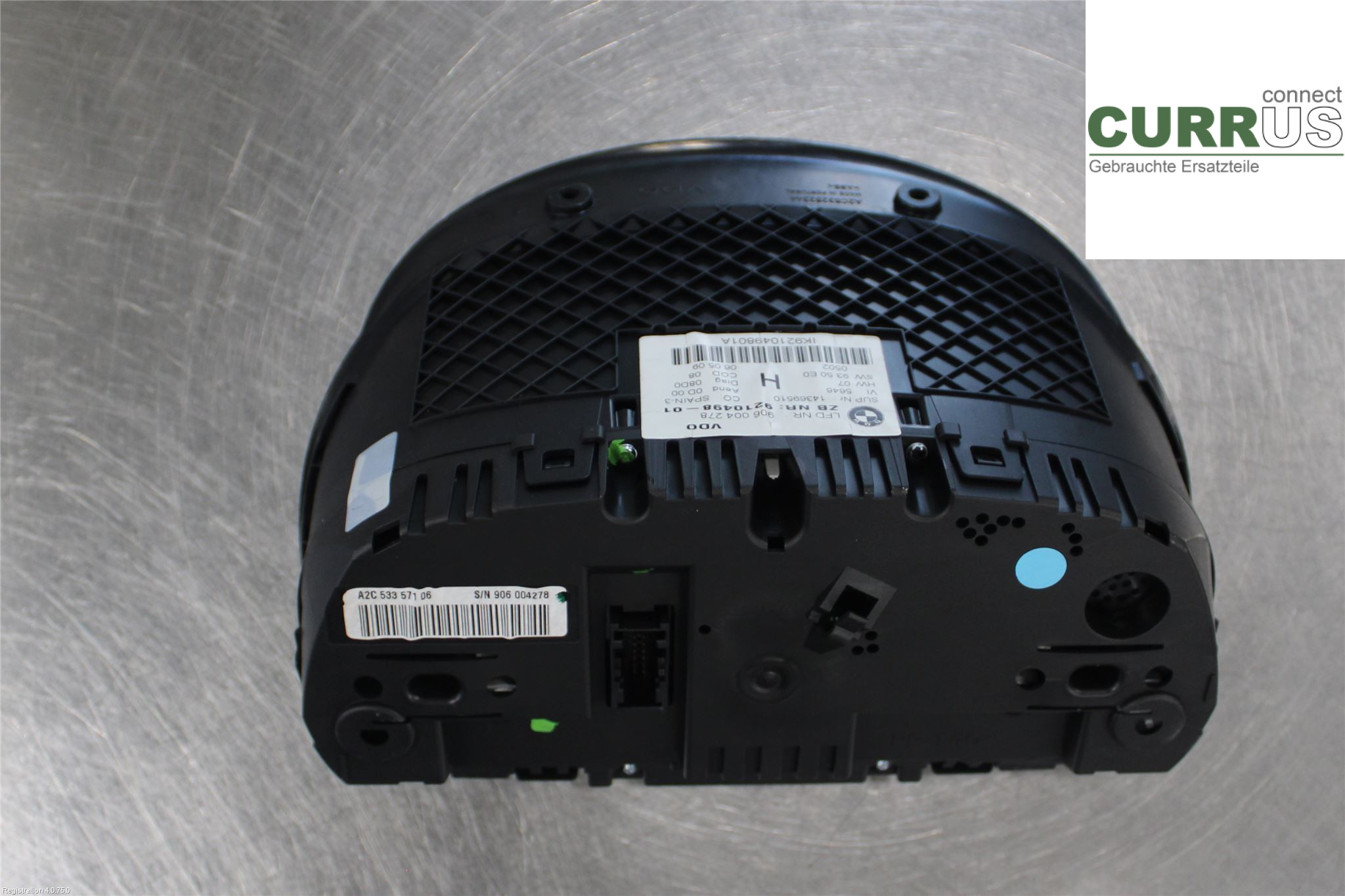 BMW Z4 E89     09-16 Instrument cluster / comb 62109347668 3.0L N54-B30A