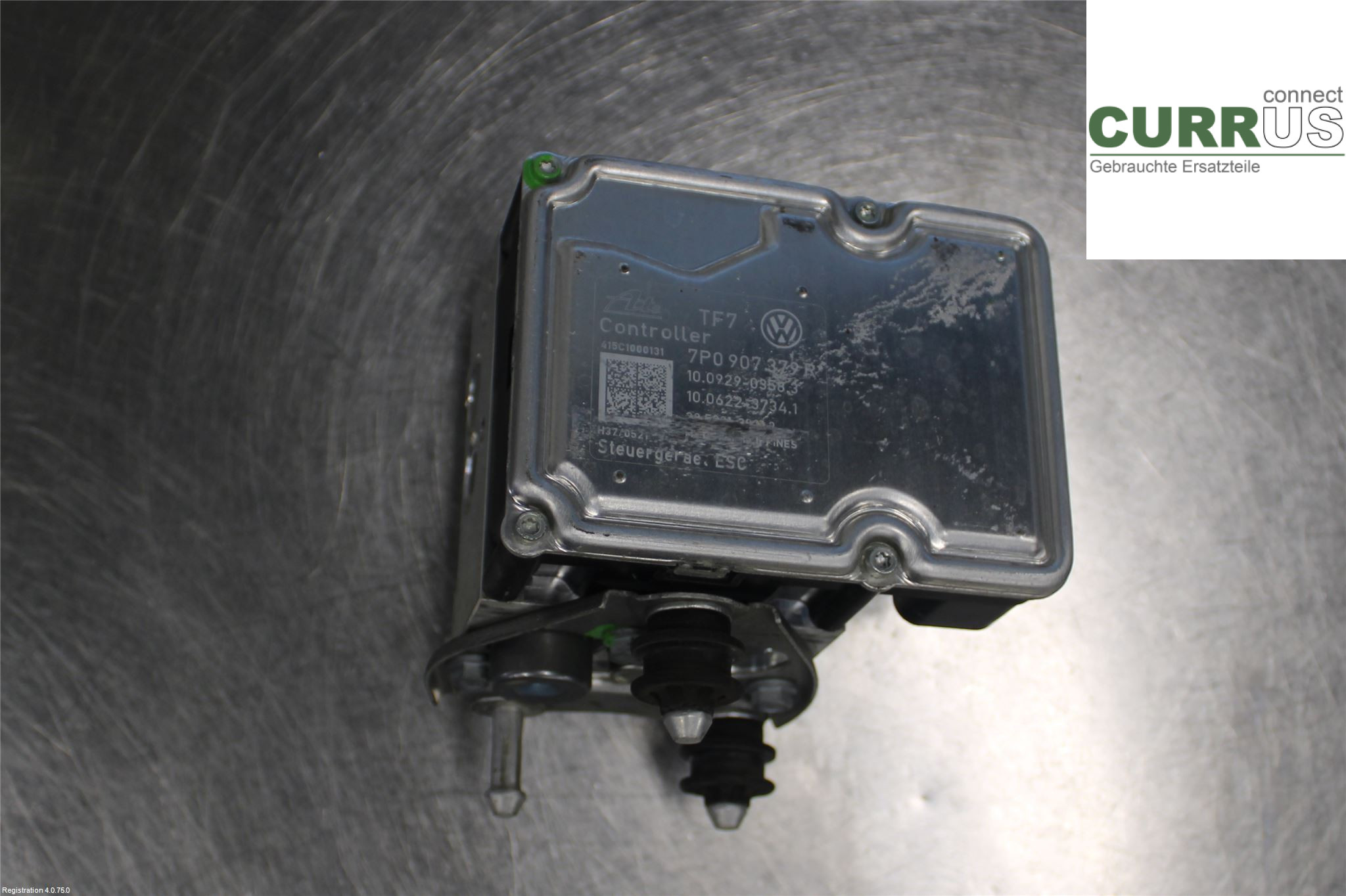 VW TOUAREG II  11-18 ABS Hydraulic unit 7P0614517RBEF 3.0L CVWA