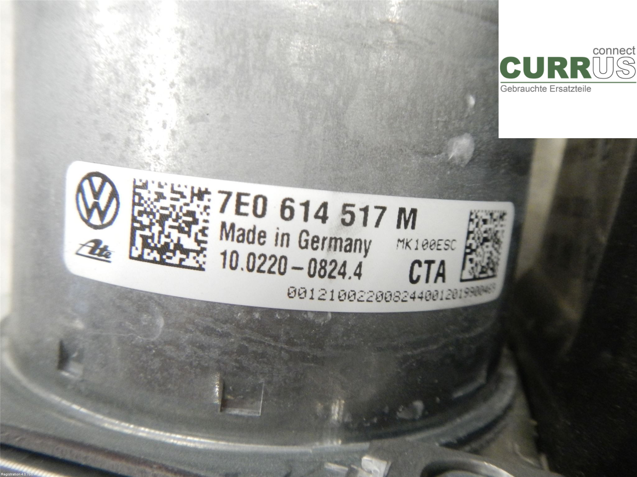 VW CADDY  16-20 ABS Hydraulic unit 7E0614517M 1.4L CPWA