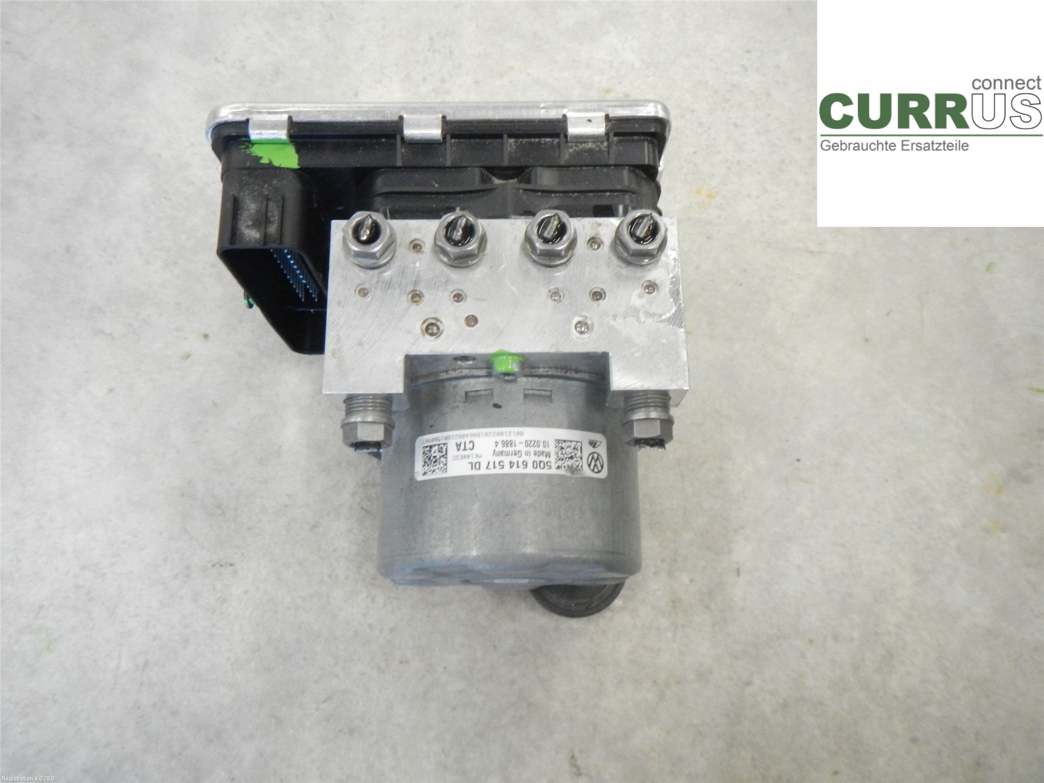 VW GOLF SPORTSVAN 15-20 ABS Hydraulic unit 5Q0614517DL 1.5L DPCA