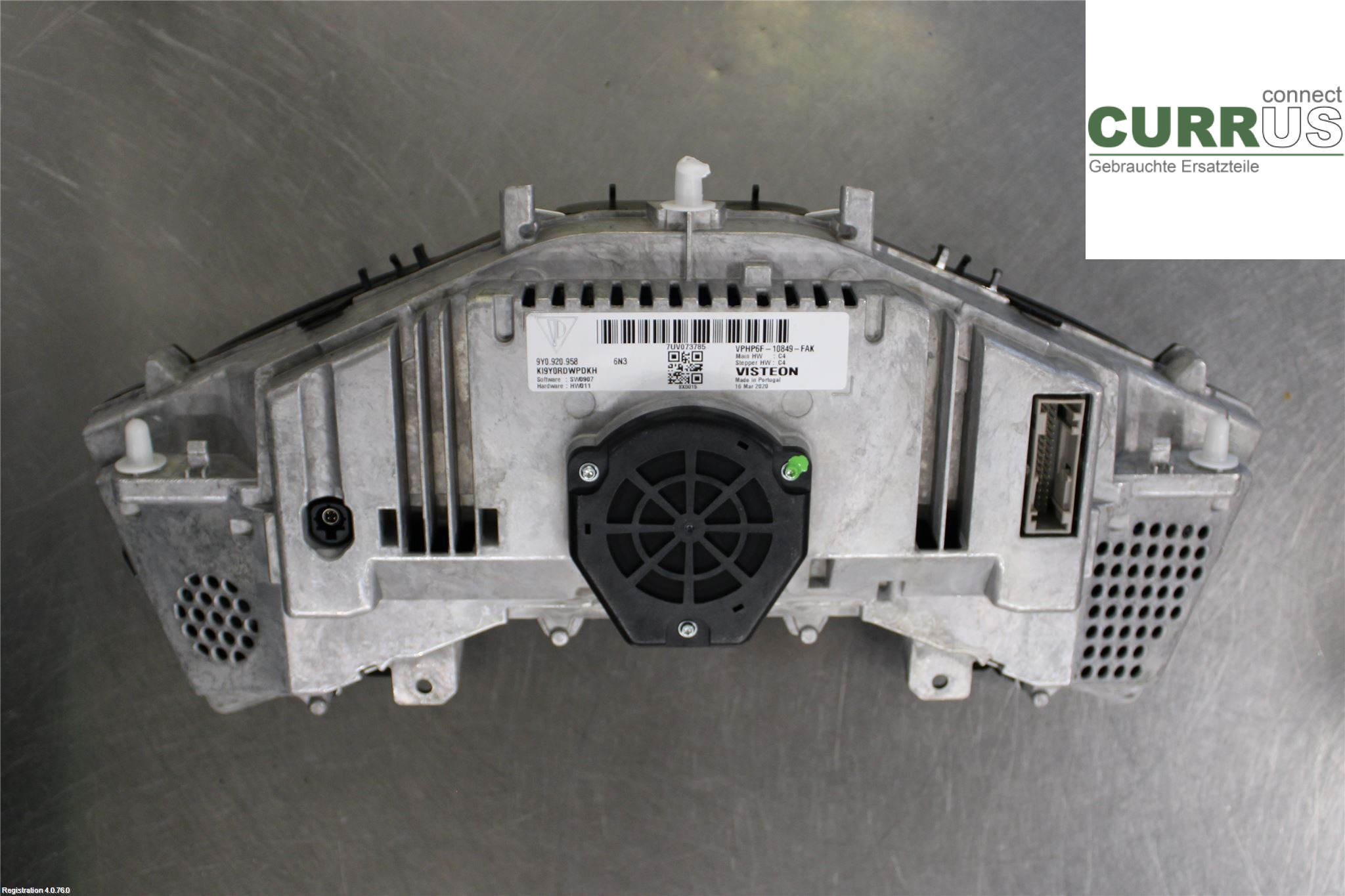 PORSCHE CAYENNE 03- Instrument cluster / comb 9Y0920958B6N3 3.0L MDC.BE