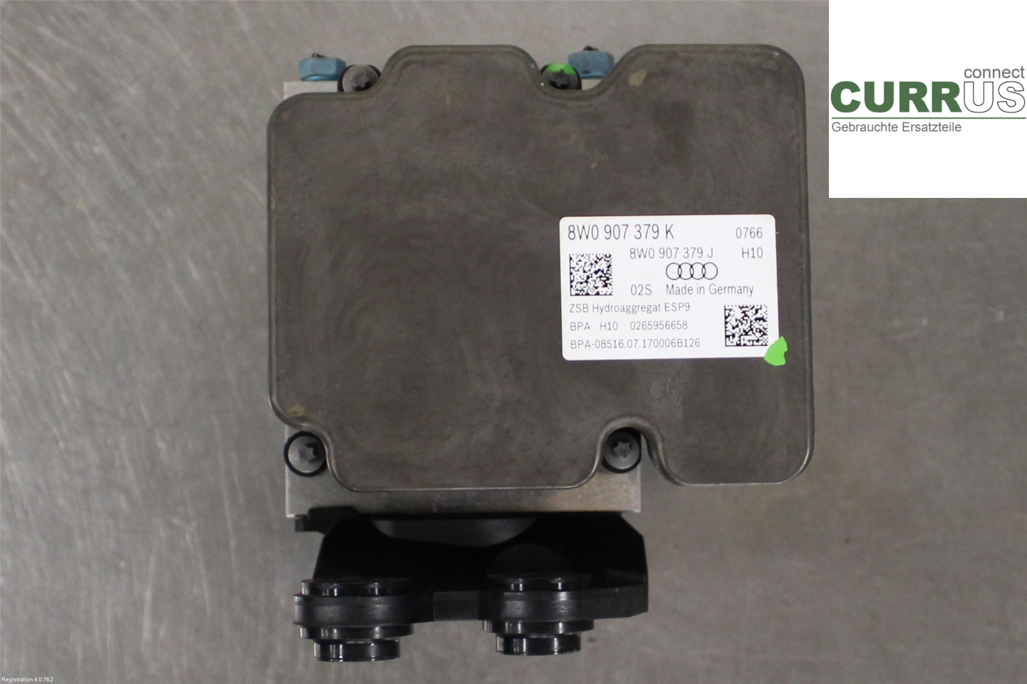 AUDI A4/S4  B9 16-19 ABS Hydraulic unit 8W0614517NBEF 2.0L DETA