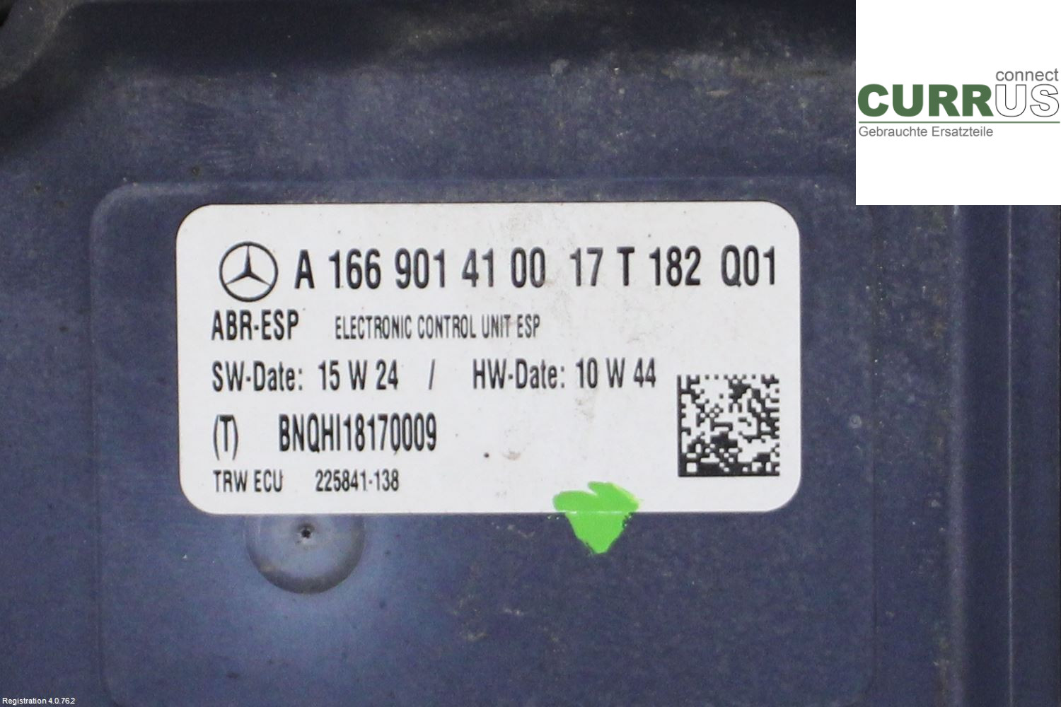 MB GL/GLS-KLASS (X166)  12-19 ABS Hydraulic unit A1664310900 3.0L M642.826