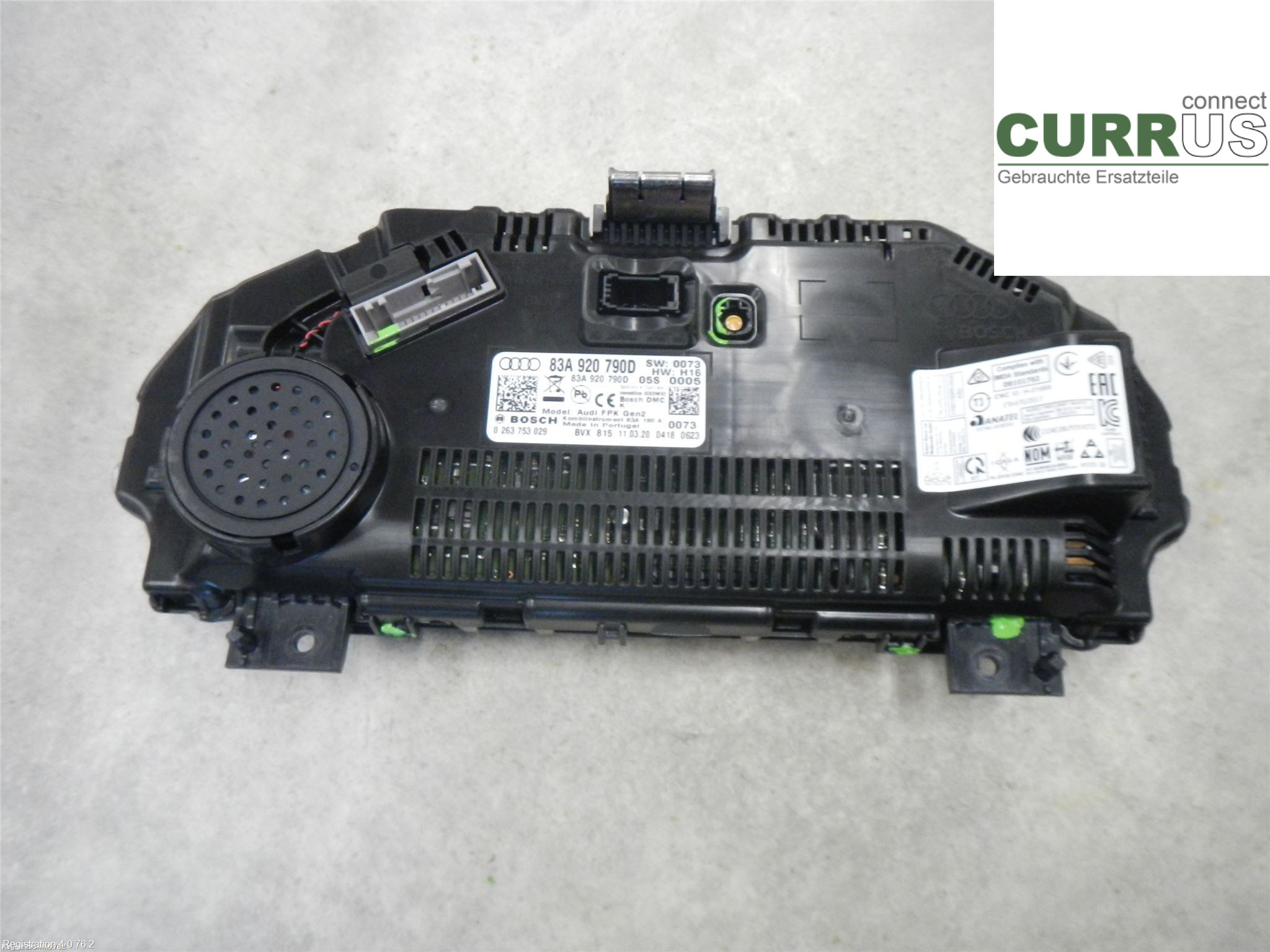AUDI Q3 F3  19- Instrument cluster / comb 83A920790D 2.0L DKTC