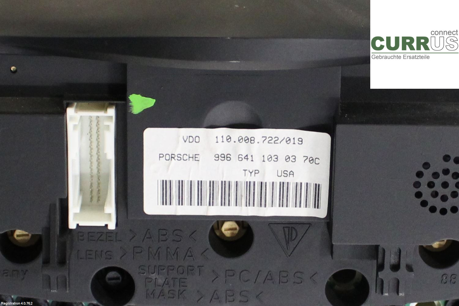 PORSCHE 911 996 98-05 Instrument cluster / comb 9966411030370C 3.4L M96.01