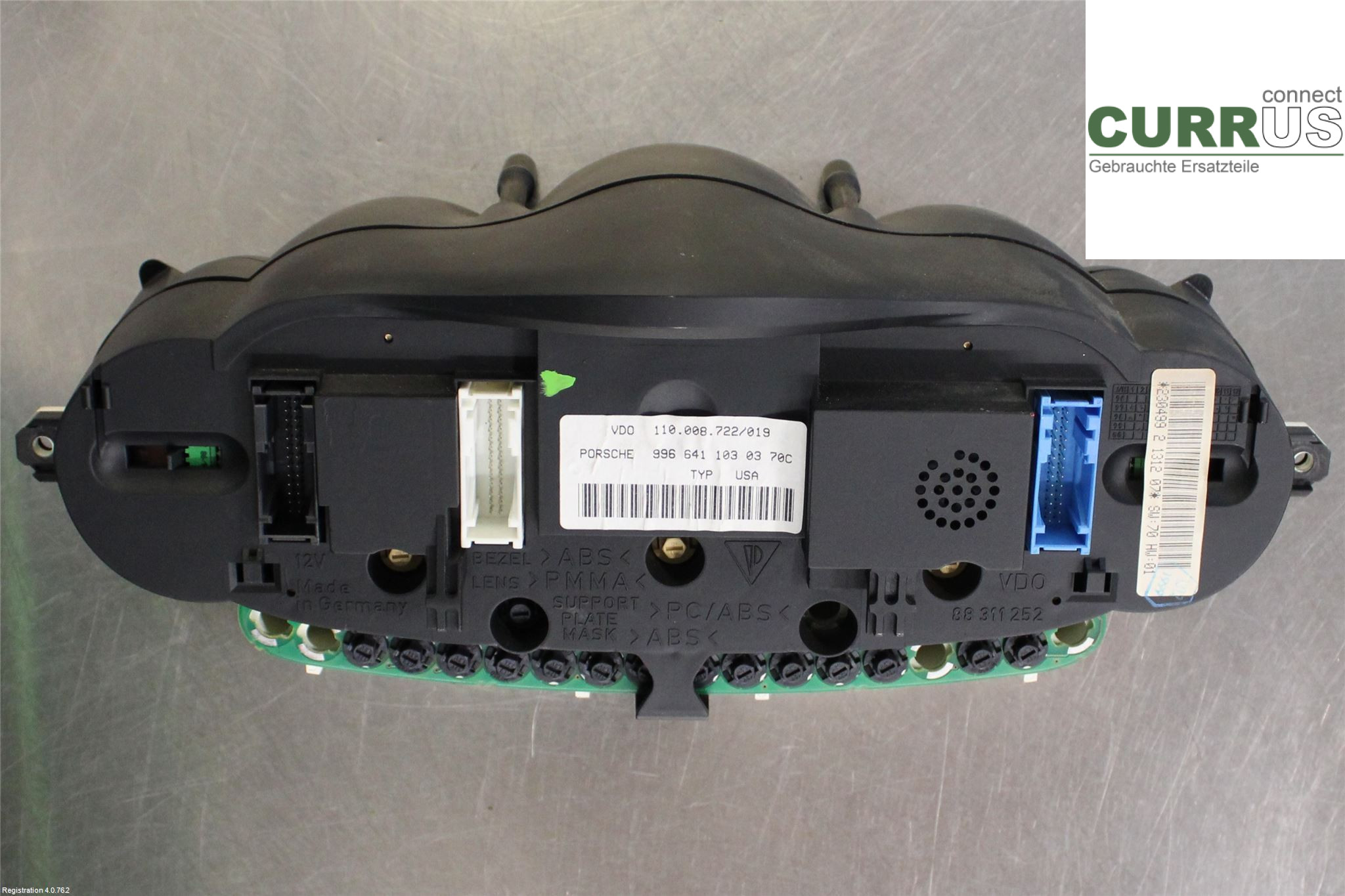 PORSCHE 911 996 98-05 Instrument cluster / comb 9966411030370C 3.4L M96.01