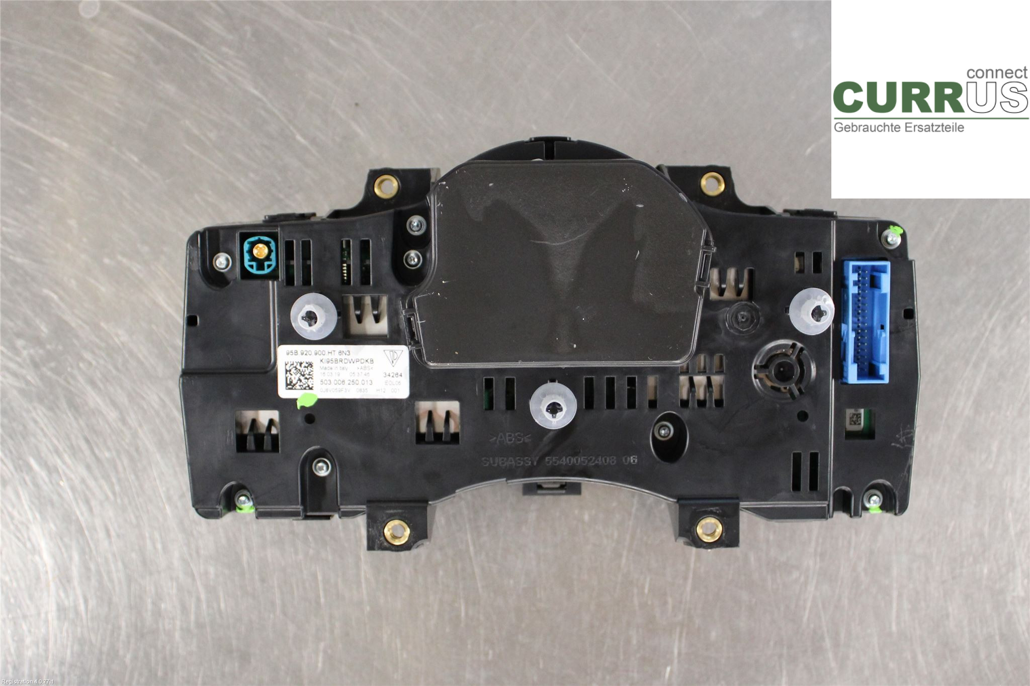 PORSCHE MACAN 14- Instrument cluster / comb 95B 920 900 JN 6N3 2.0L MDK.NA