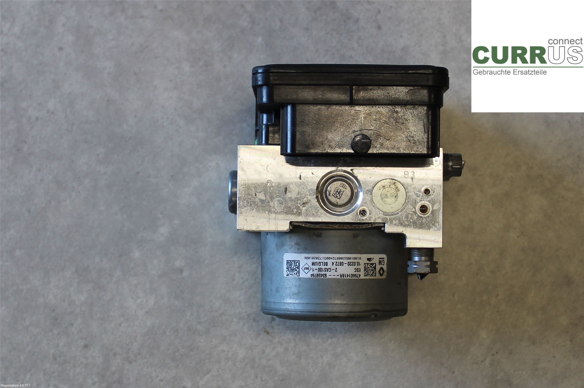 RENAULT TRAFIC  15- ABS hydraulisk enhet 476606076R 1.6L R9M-450