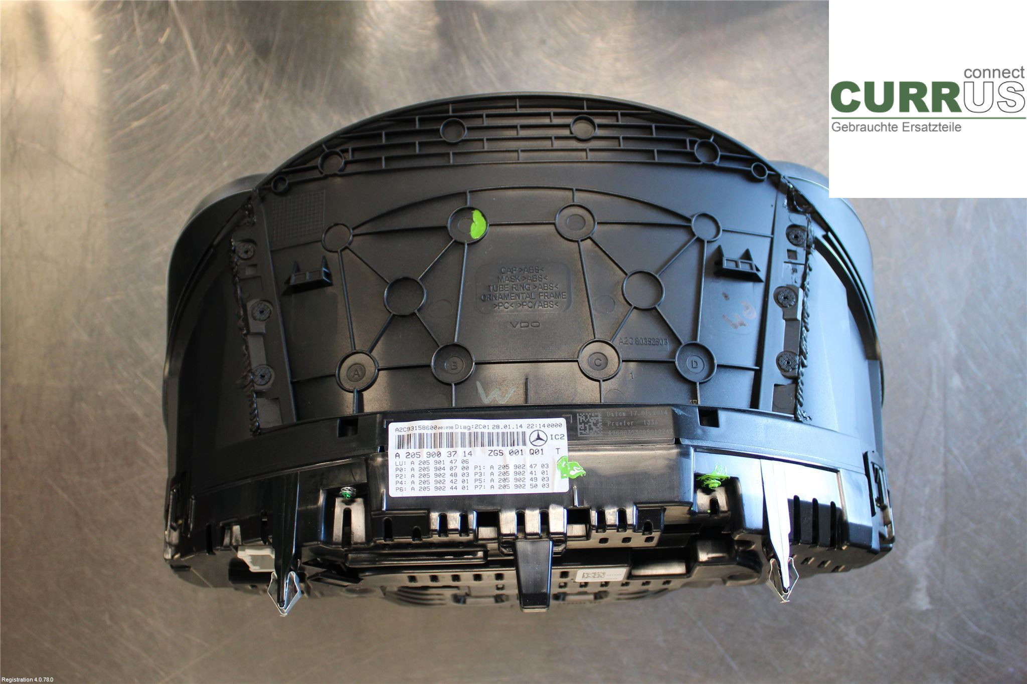 MB C-KLASS (W205)  14- Instrumentkam A 205 900 00 16  2.1L OM651.921