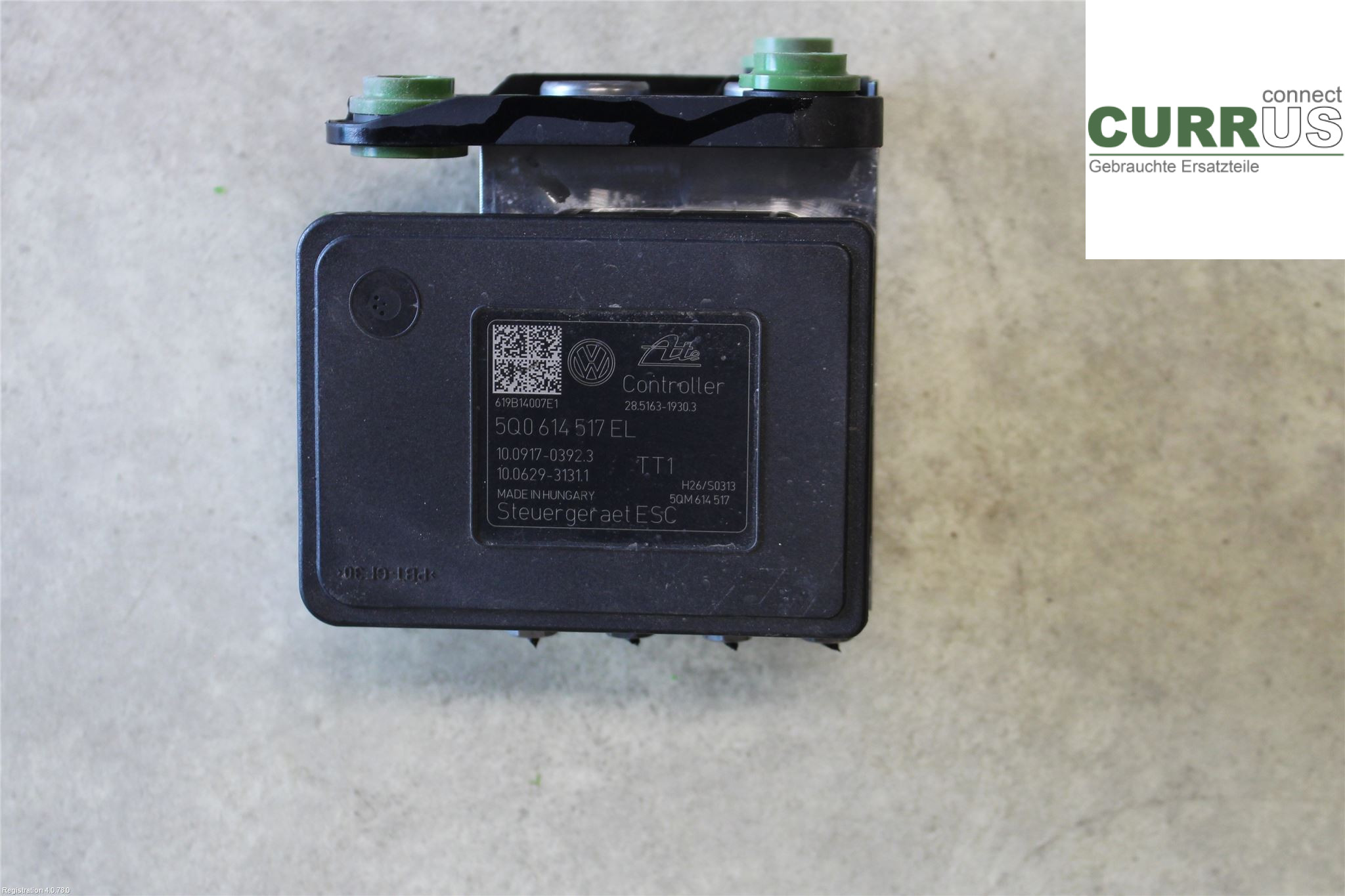 SKODA SUPERB 16- ABS Hydraulic unit 5Q0 614 517 EL BEF 1.4L DGEB