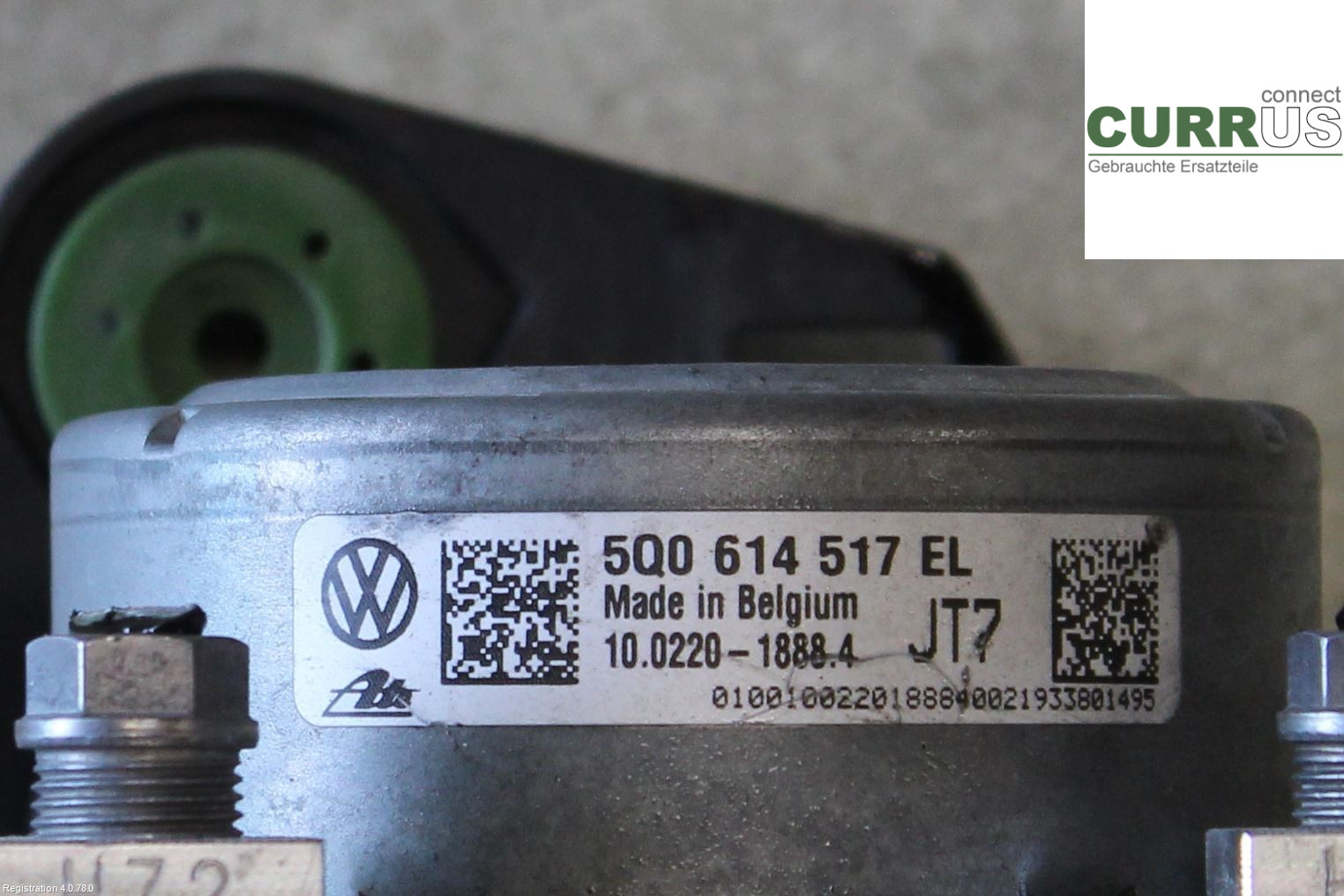 SKODA SUPERB 16- ABS Hydraulic unit 5Q0 614 517 EL BEF 1.4L DGEB