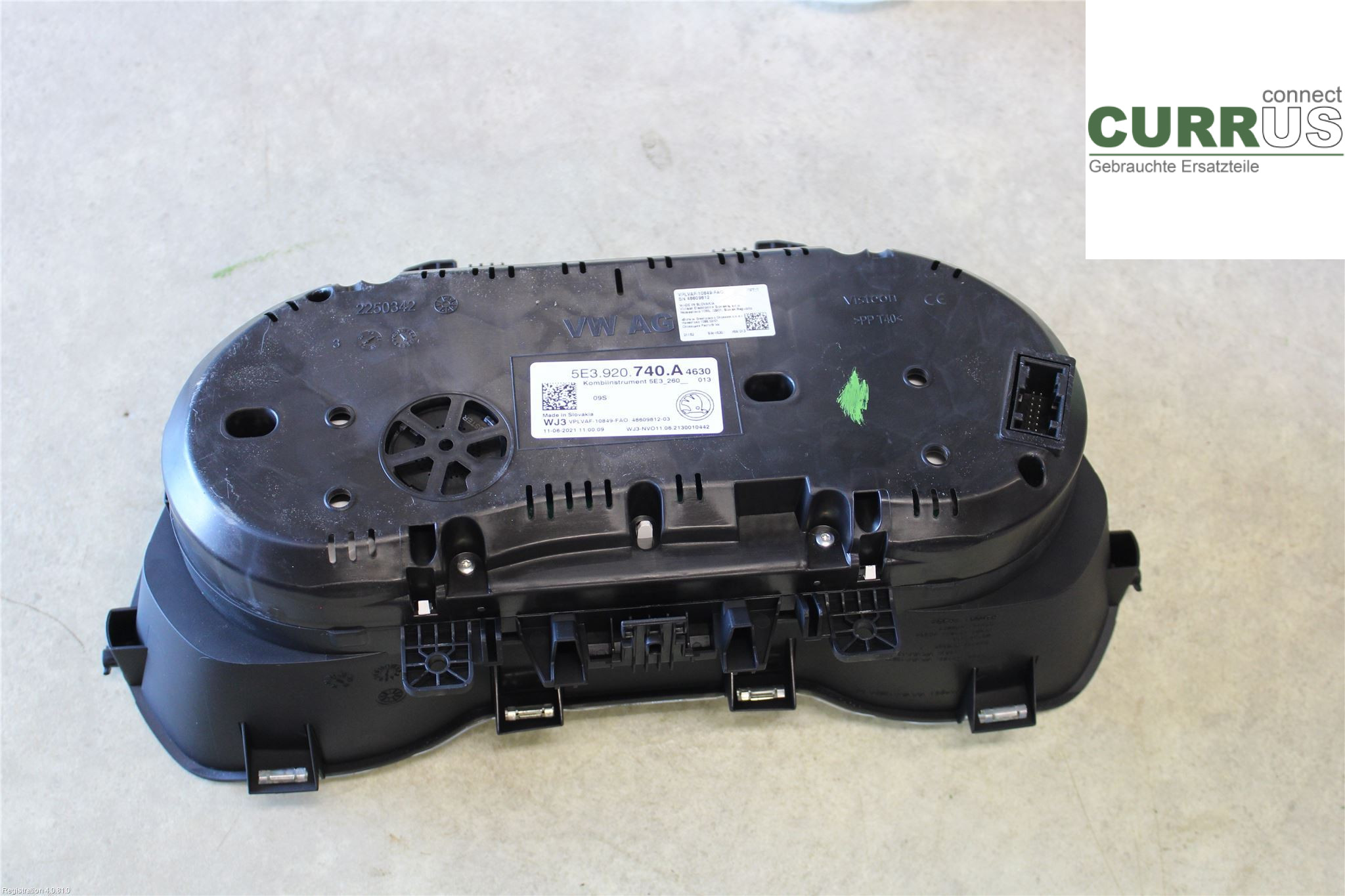 SKODA OCTAVIA  13-20 Instrument cluster / comb 5E3 920 740 A 1.0L DLAA