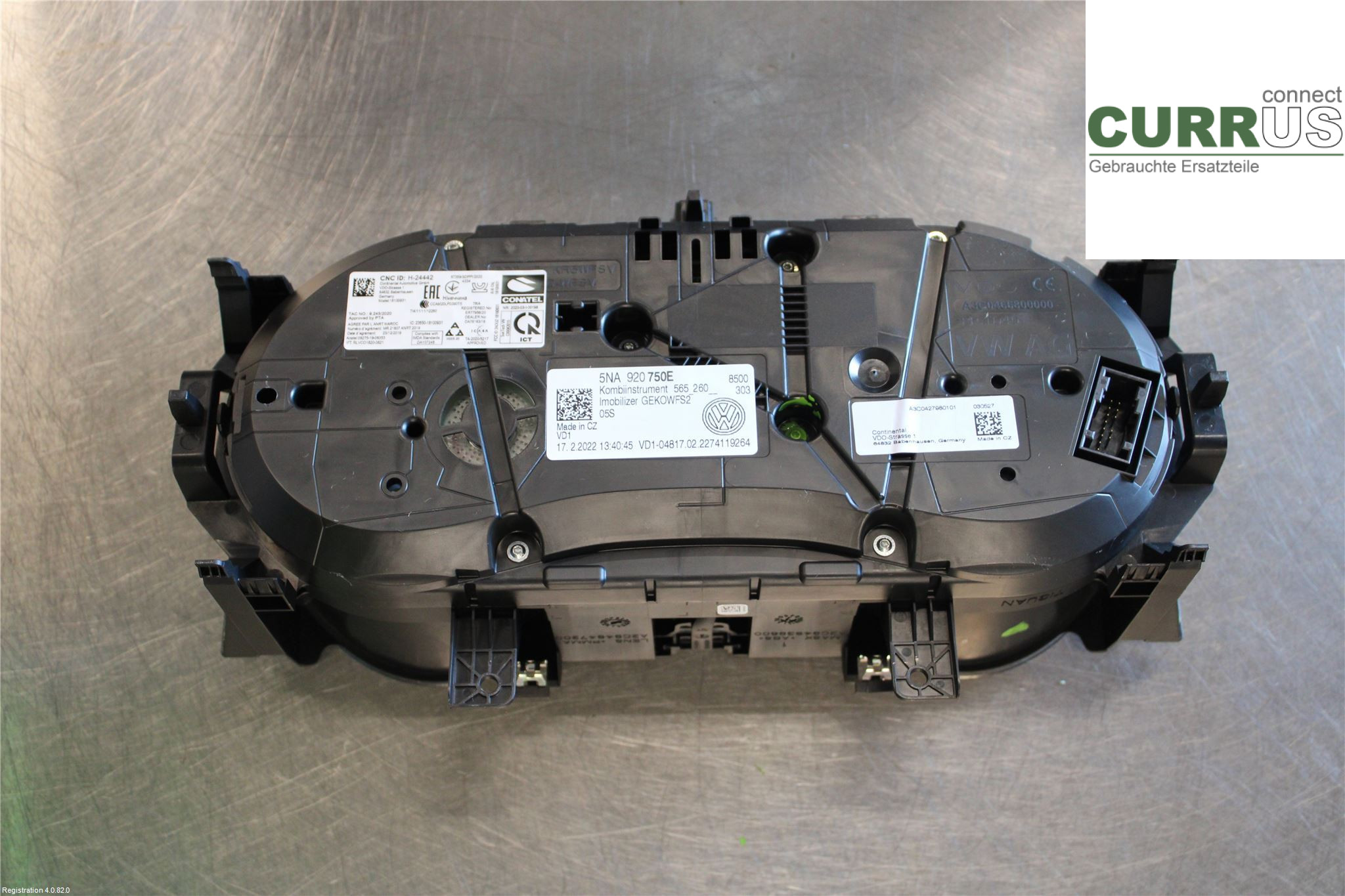 VW TIGUAN 16- Instrument cluster / comb 5NA920750E  DPCA