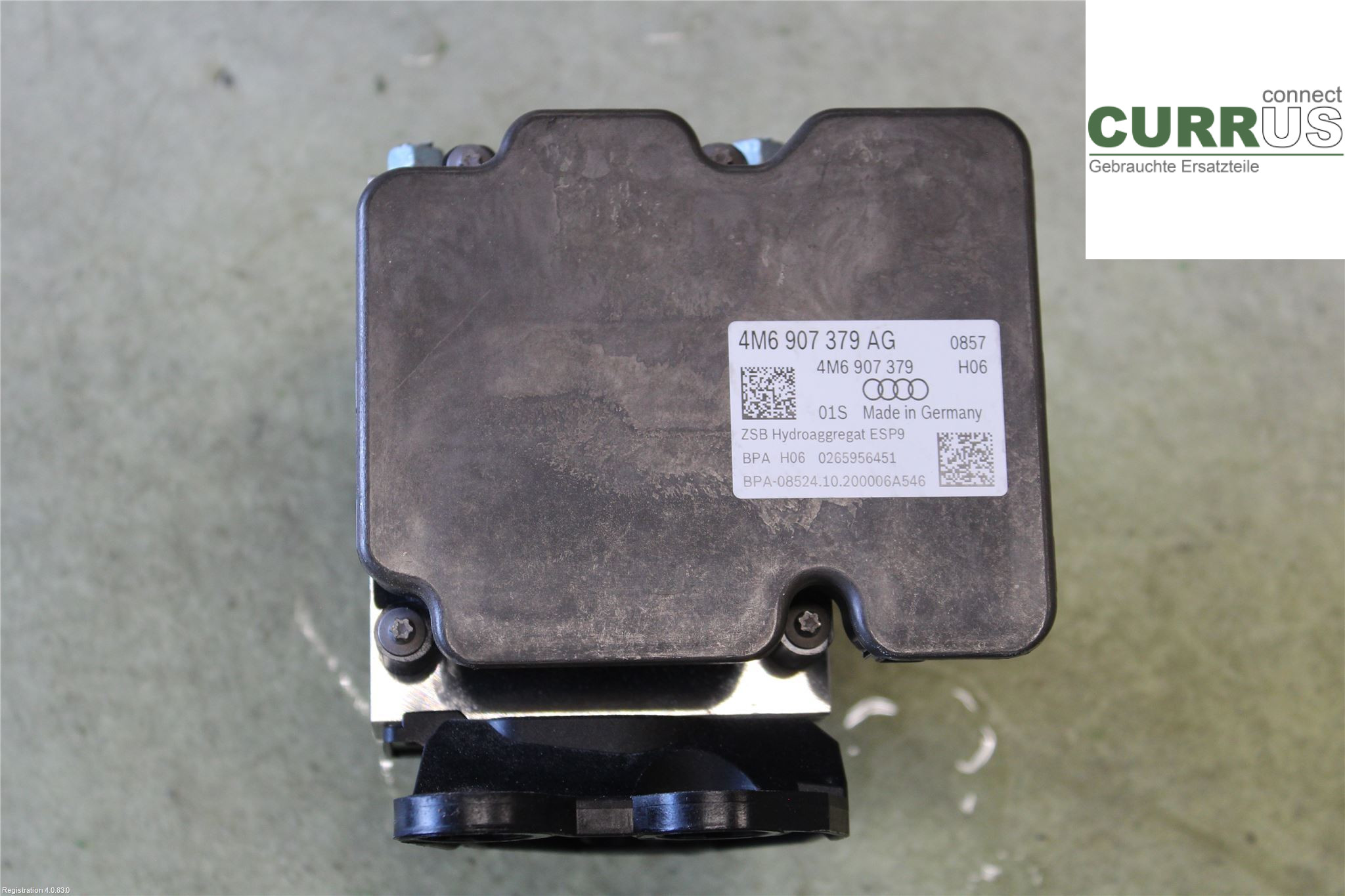 VW TOUAREG III  18- ABS Hydraulic unit 4M6 614 517 BC BEF 3.0L DCBE