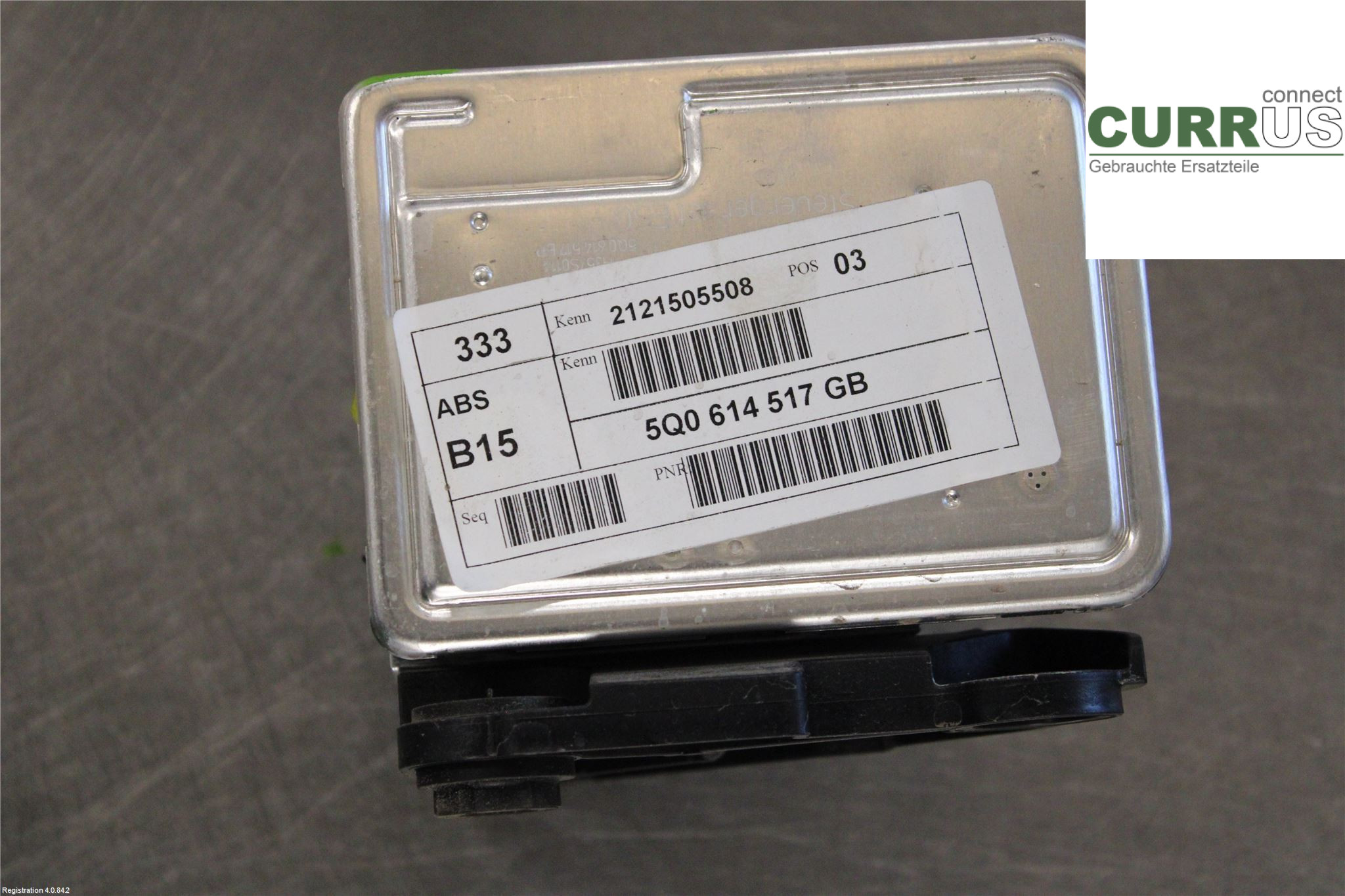 VW T-ROC  18- ABS hydraulisk enhed 5Q0 614 517 GB BEF 1.5L DPCA