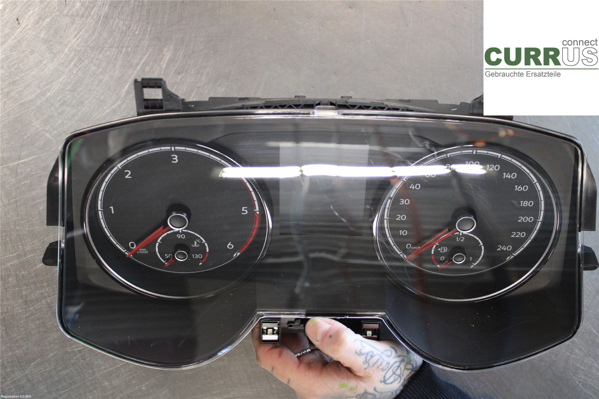 VW TRANSP/CARAVELLE 16- Instrumentpanel / kombiinstrument 7LA 920 741 A  2.0L DNAA