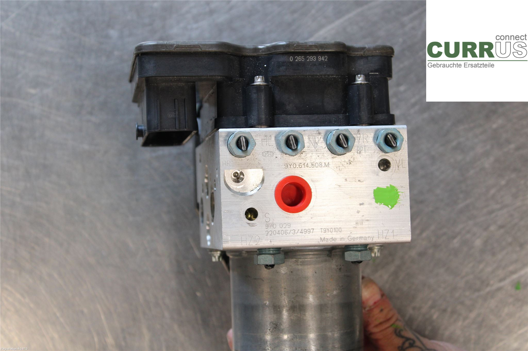 PORSCHE CAYENNE 03- ABS Hydraulic unit 9Y0 614 508 SY 3.0L MDC.BE