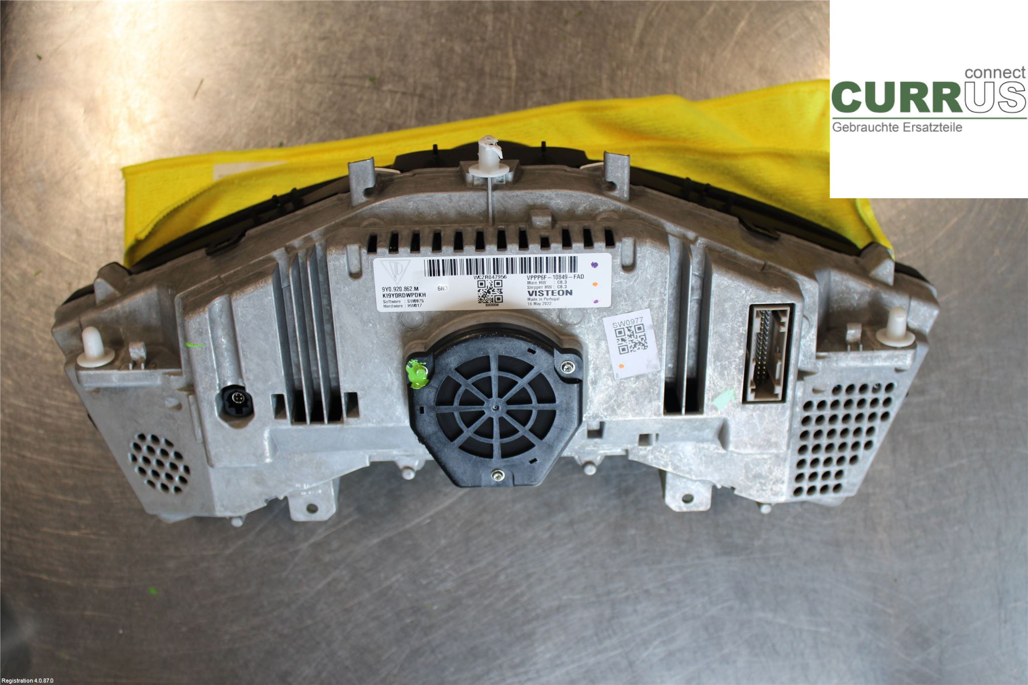 PORSCHE CAYENNE 03- Instrument cluster / comb 9Y0 920 862 N  6N3 3.0L MDC.BE