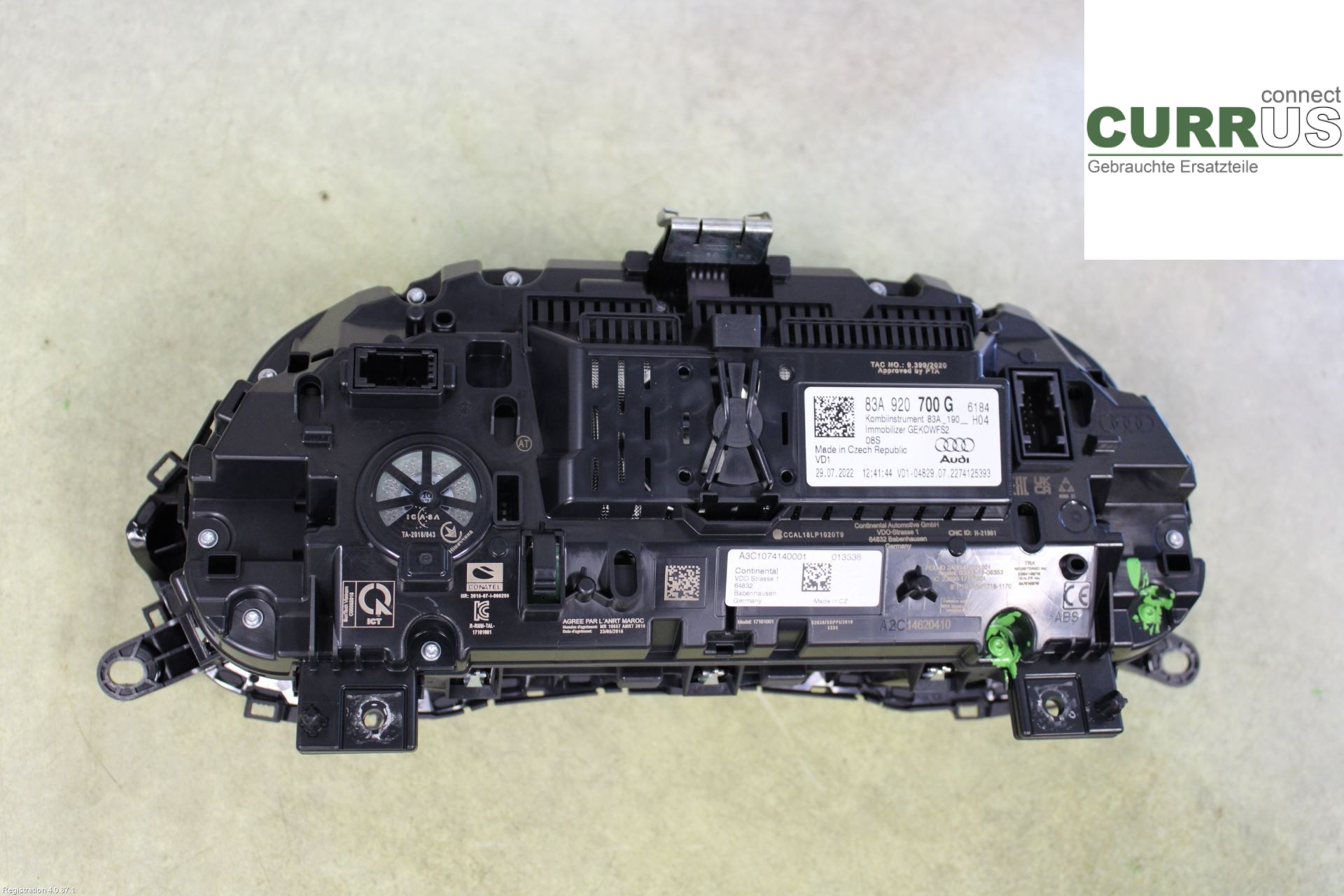 AUDI Q3 F3 19- Instrument cluster / comb 83A 920 700 G 1.5L DXDB