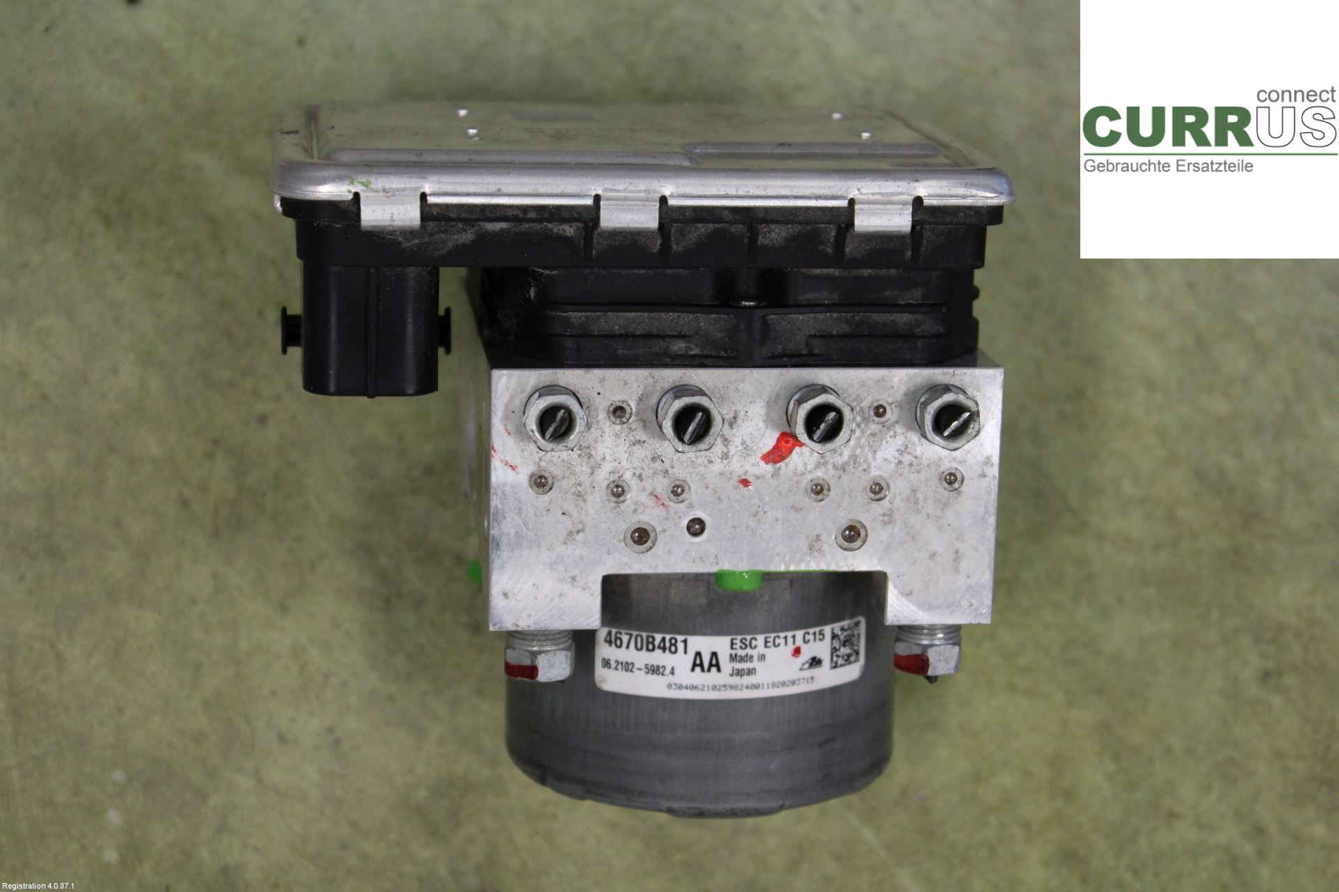 MITSUBISHI OUTLANDER 13- ABS hydraulisk enhet 4670B482 2.4L 4B12