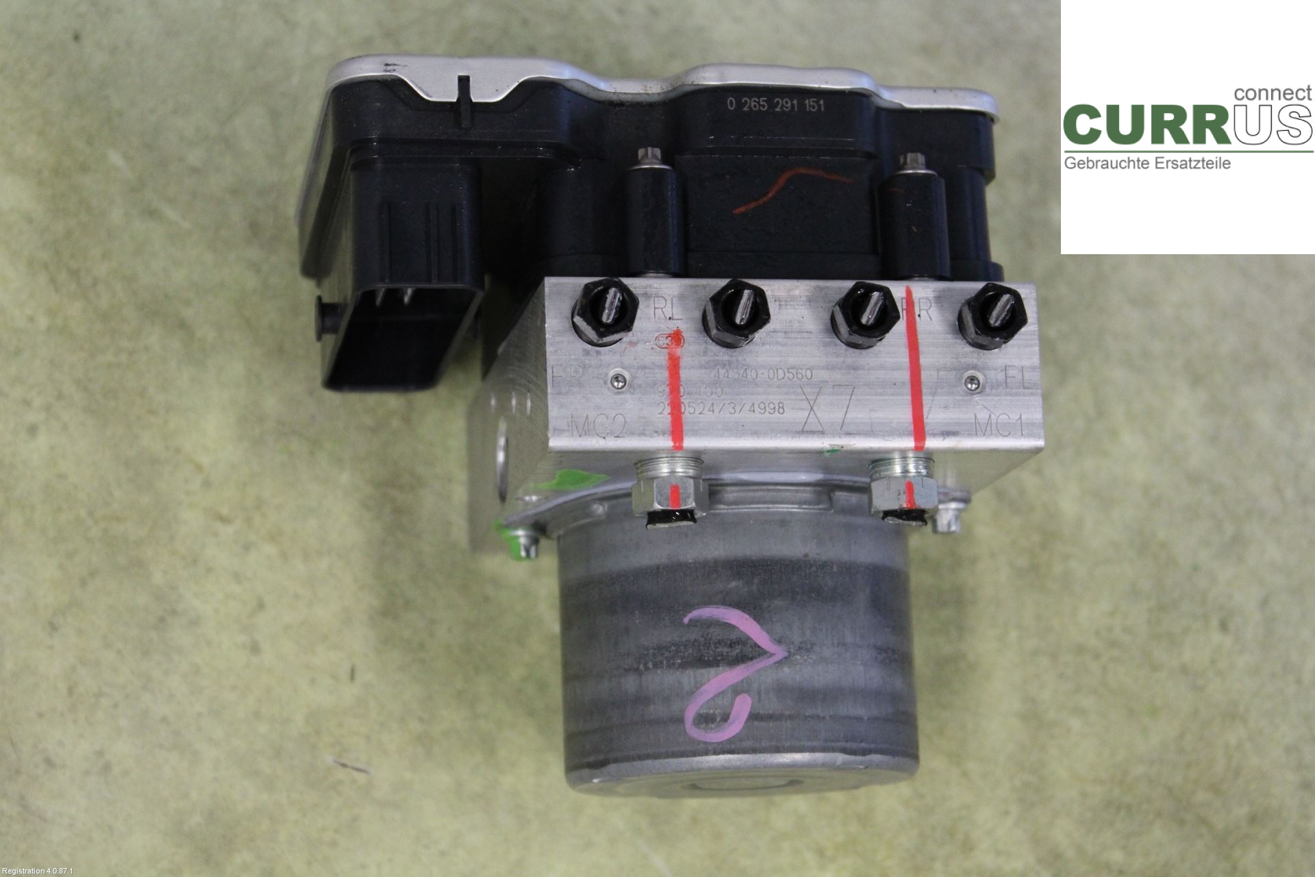 TOYOTA YARIS CROSS 21- ABS Hydraulic unit 440500DJ70 1.5L 1NZ-FXE