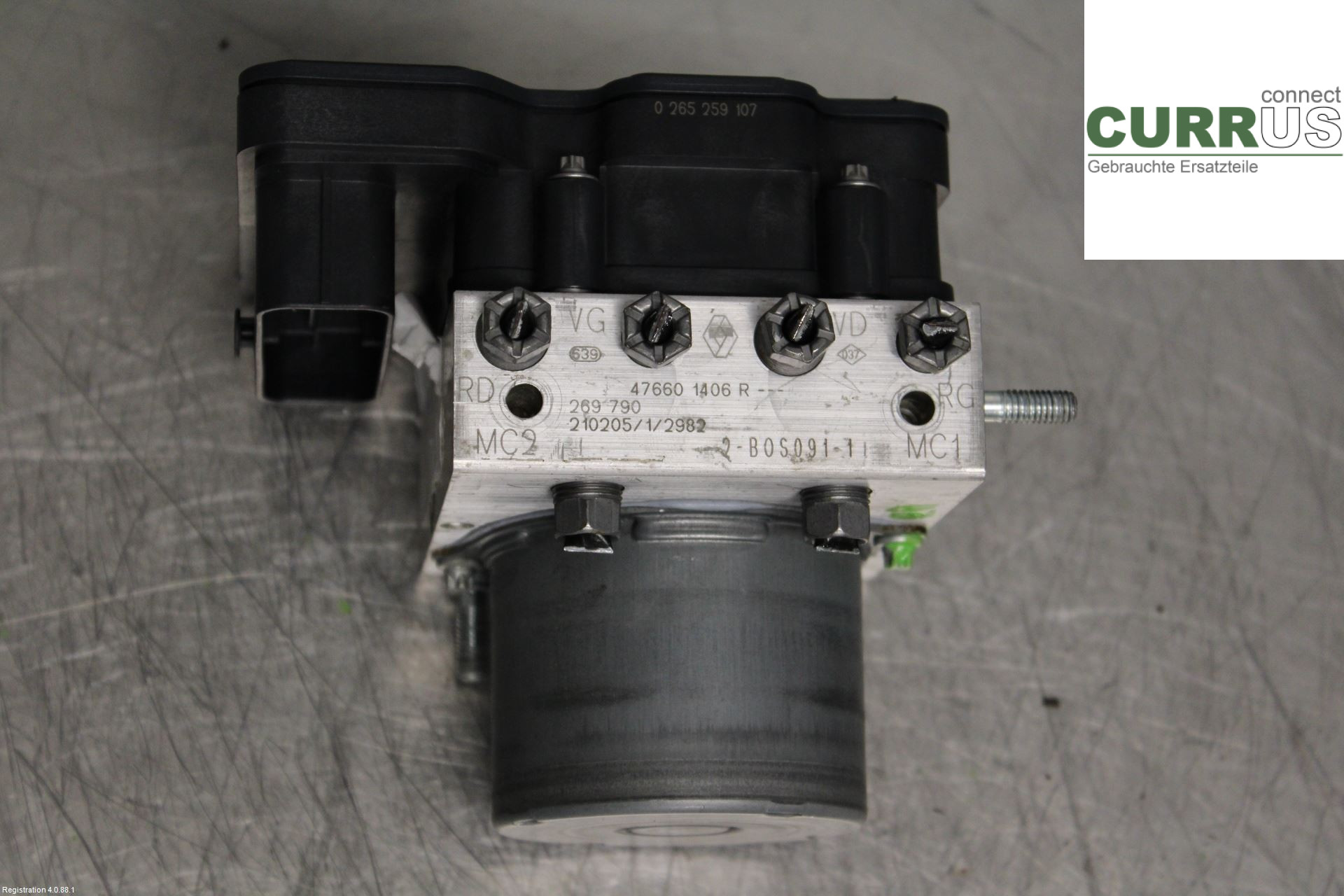 RENAULT KANGOO III 21- Unité hydraulique ABS 476603174R 1.5L K9K-872