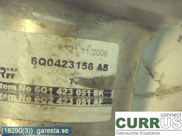 SEAT IBIZA III   06-08 Power steering pump (electric) 6Q0423156AB 1,4 16V, BXW, 6