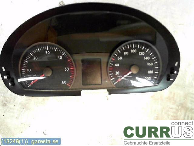 VW CRAFTER  06-16 Instrumentpanel / kombiinstrument 2E0920841S BJM 018160, 120