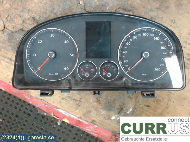 VW CADDY      04-10 Bloc instruments / combiné 1T0920874A 2.0 TDI 103KW