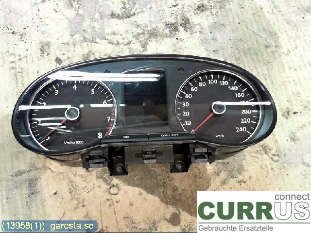 VW POLO       10-17 Bloc instruments / combiné 6R0920860H 1,4I, CGG, 63KW