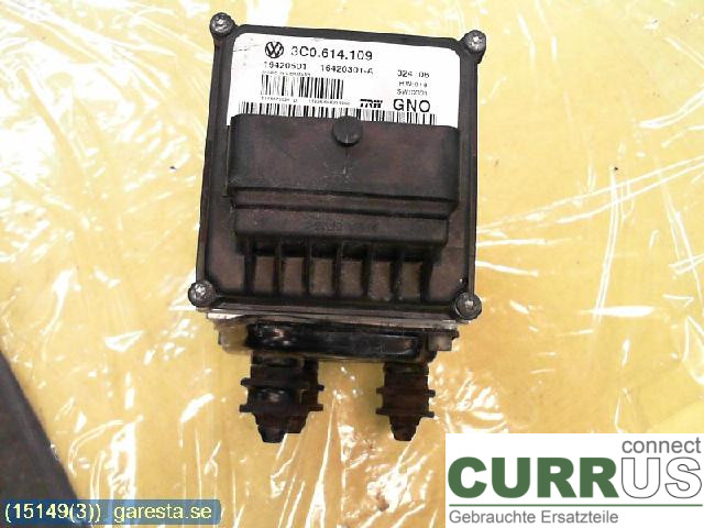 VW PASSAT      05-10 ABS Hydraulic unit 3C0614109 2,0FSI,BVY 110K