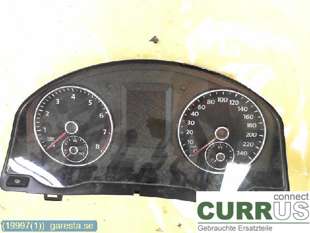 VW GOLF PLUS/CROSS GOLF 04-14 Instrument cluster / comb  1,4TSI, CAXA, 9