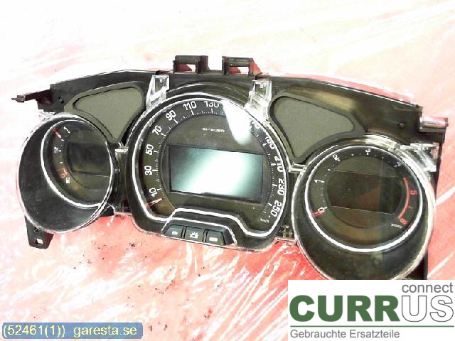 CITROEN C5  08-17 Instrument cluster / comb 9665368980 2,0 RHR (DW10BT