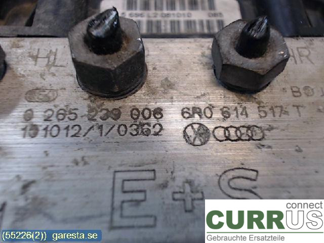 SKODA FABIA         07-14 Unité hydraulique ABS 6R0907379AA CAYB, 66KW