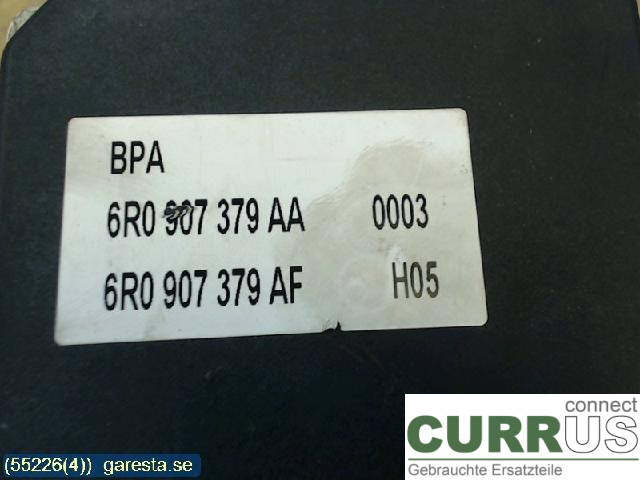 SKODA FABIA         07-14 Unité hydraulique ABS 6R0907379AA CAYB, 66KW