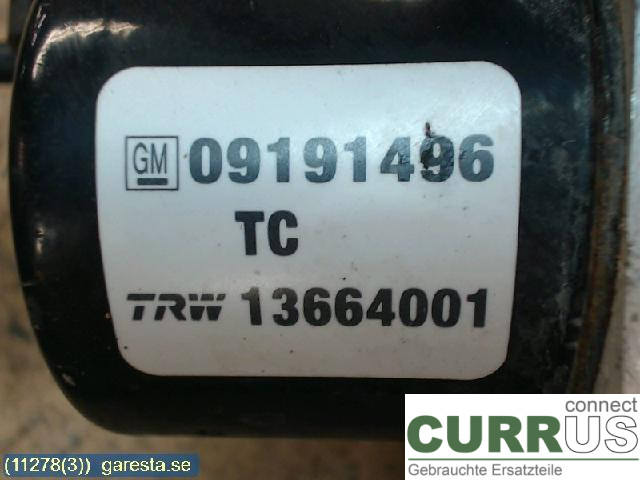 OPEL VECTRA  C   02-05 ABS Hydraulic unit 13664001 2,2I,16V,Z22SE 