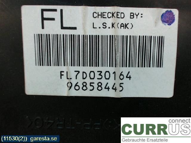 CHEVROLET CAPTIVA Instrument cluster / comb 96858445 Z32SED, 169KW