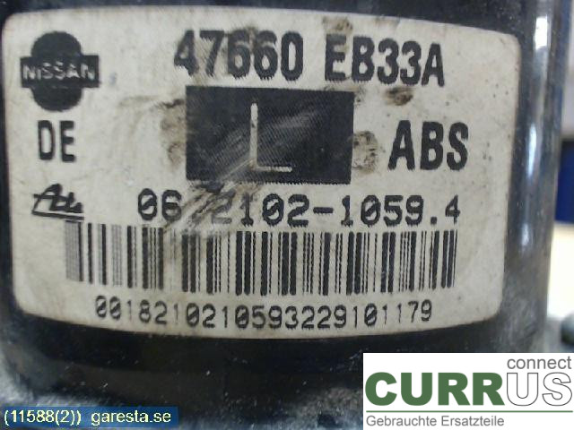 NISSAN NAVARA    05- ABS-Hydraulikeinheit 47660EB33A 2,5D YD25DDTI 1