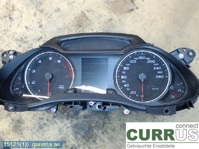 AUDI A4/S4  08-11 Instrument cluster / comb 8K0920930A 1.8 TFSI 118KW