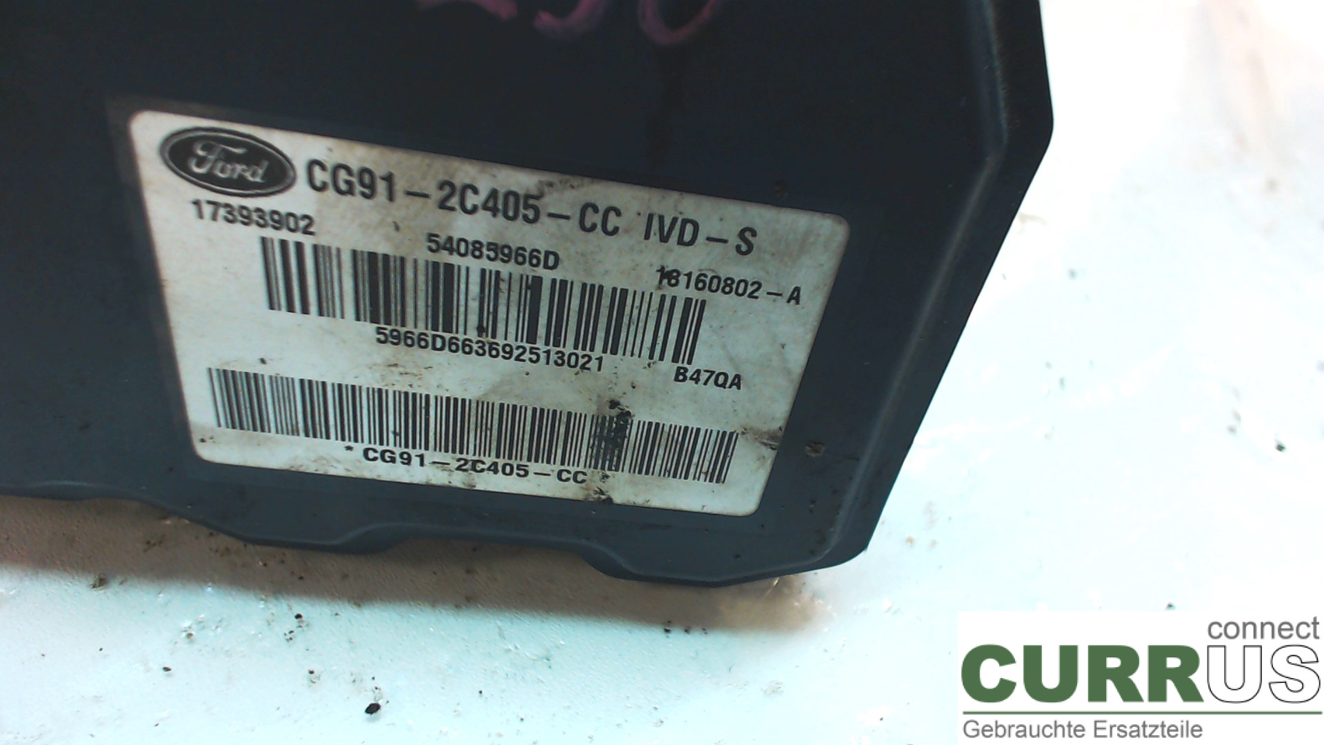 FORD MONDEO     07-15 ABS Hydraulic unit  1,6I
