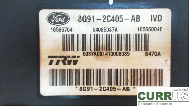FORD MONDEO     07-15 ABS Hydraulic unit  2.0TDCI 103KW