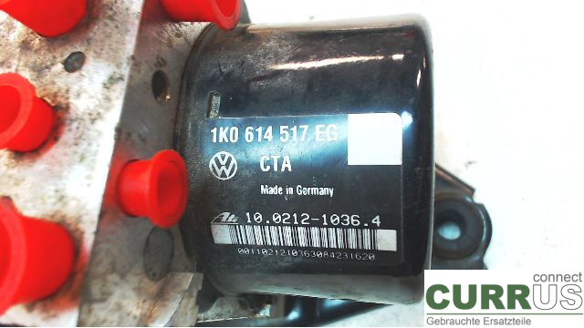 VW CADDY  11-15 ABS-Hydraulikeinheit  2,0, BSX, 80KW