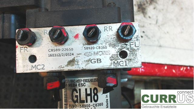 HYUNDAI i20  15-20 ABS Hydraulic unit 58900-C8360 G3LC 1,0